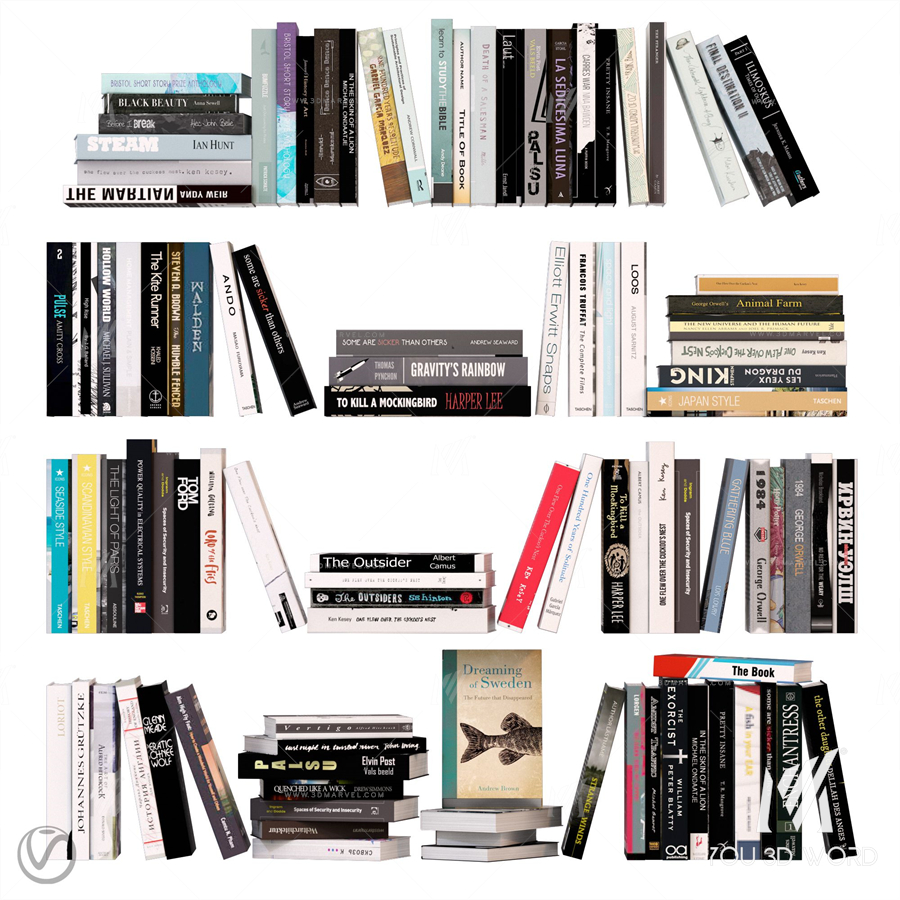 A set of books 100 number 1
